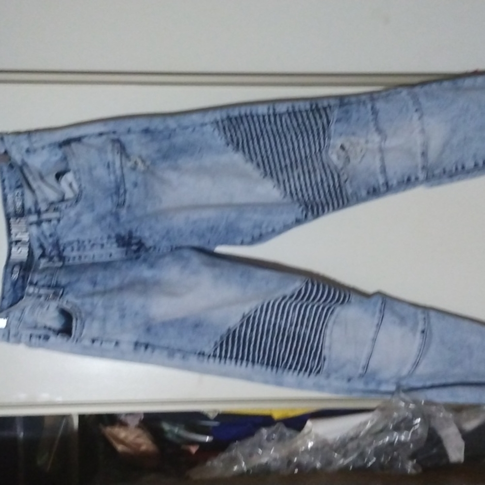 Men skinny leg jeans size 37